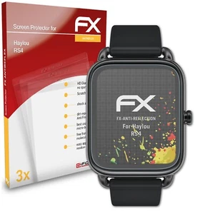atFoliX 3x Beschermfolie voor Haylou RS4 Screen Protector mat&schokbestendig - Zdjęcie 1 z 9