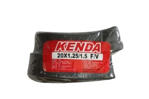 KENDA 20x1.25/1.5 F/V Presta/French Folding Bike 406 Inner Tubes - 2 pcs - Picture 1 of 1
