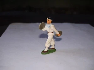 FIGURINE STARLUX MARIN BLANC BÉRET NOIR MUSIQUE CIMBALLES - Imagen 1 de 2