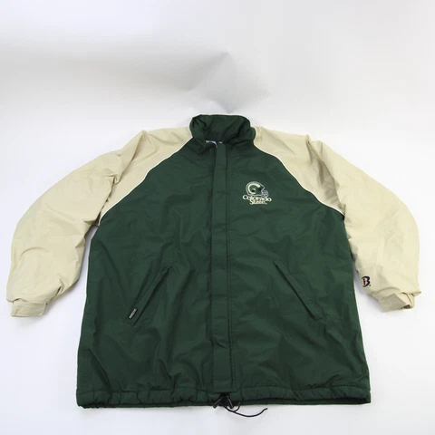 Colorado State Rams Boathouse Jacket Men's Dark Green/Gold Used Cover