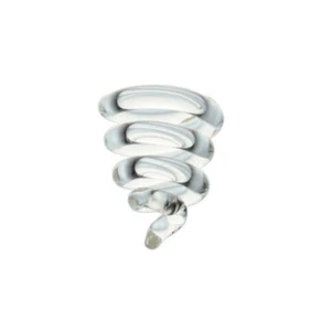 Anillo espiral de vidrio para cristalería de laboratorio columna de destilación 24/29 24/40 - Imagen 1 de 2