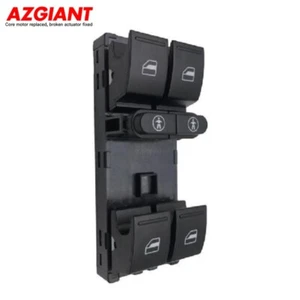 Genuine Quality Front Left Driver Power Window Switch for VW Touareg 2002 - 2010 - Picture 1 of 6