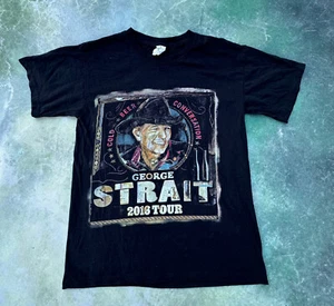 George Strait 2016 Tour Men's Double Sided T-Shirt Size M. - Picture 1 of 6
