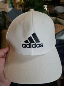 Adidas WHITE Cap Hat Spell Out Golf Lakewood National Sarasota Florida ATHLETIC - Picture 1 of 8