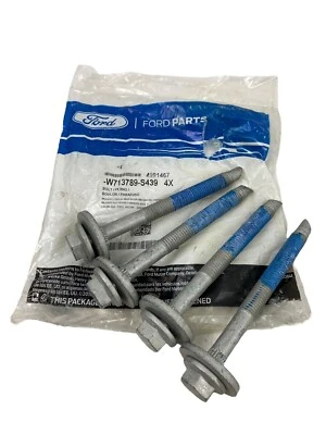 4-pack Genuine Ford OEM 2010-2017 Lincoln Navigator Frame Mount Bolt W713789S439 - Image 1 of 4