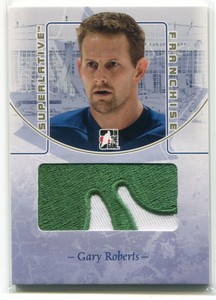 2008-09 ITG Superlative Franchise Gold 20 Gary Roberts Manufactured Patch /10