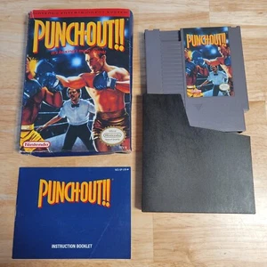 Punch-Out NES Nintendo Entertainment System, 1990 CIB Complete in Box Tested - Picture 1 of 6