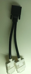 DVI Splitter-Kabel (DVI-I auf 2x DVI) – Neu - Bild 1 von 3