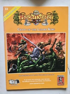 I2 Crypt Of The Lizardking hackmaster RPG juego de rol kenzer Hack master - Imagen 1 de 4
