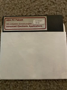 AEA Advanced Electronic Applications PC Pakratt IBM terminal program floppy disc - Picture 1 of 2