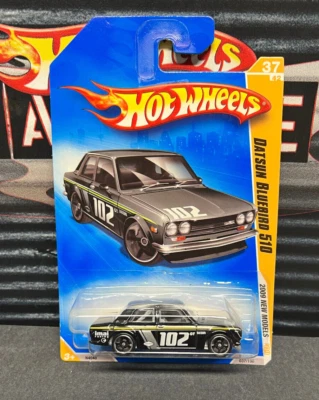 Hot Wheels 2009 nuevos modelos Datsun Bluebird 510 ¡tarjeta muy bonita! Foto 1 de 4