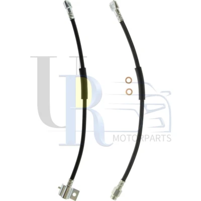 Compatível com Dodge Ram 1500 1995-1997 1998 1999 2 peças mangueira hidráulica de freio central dianteira - Imagem 1 de 4