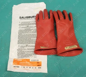 Guantes de Liniero Salisbury E0011R/9H AZMC Talla 9H Nuevos - Imagen 1 de 2
