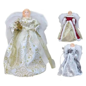 30cm Fairy Angel Ornaments Angel Tree Top Star Decorations Yard Cafe Home - Picture 1 of 15