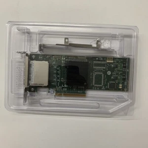  NEW LSI SAS 9200-8E Logic Controller Card PCIe2 SATA 6GB 2 Ports RAID IT Mode - Picture 1 of 5