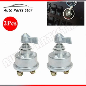 2 Pack 125A 12V Racing Master Battery Quick Disconnect Power Cut/Shut Off Switch - Picture 1 of 7