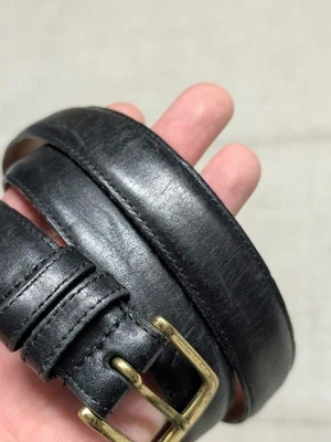 Mujer Hecho en EE. UU. COACH Cinturón Negro 32 Piel de Vaca 5700 Foto 1 de 4