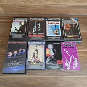 8x CLINT EASTWOOD VHS Video Kassette Tape Konvolut Set Sammlung Rare Rarität OOP - Bild 1 von 8