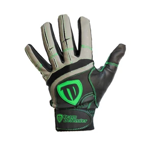 Team Defender Pro Series Protective Catcher's Glove Fits RH LG Gray | Black - Picture 1 of 2