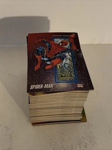 Marvel Universe Serie 3 1992 Set Base 1-200 Impel Spider-Man Avengers X-Men FF - Foto 1 di 6