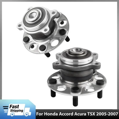2PC Rear Wheel Hub Bearings for 2004-2008 Acura TSX 2005-2007 Honda Accord Foto 1 de 4