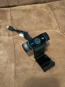 Logitech HD 1080p Pro Stream Web Cam For Video Streaming Great Condition - Zdjęcie 1 z 4