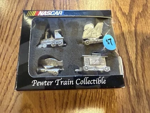 Jeff Gordon #24 Miniature Pewter Train Set NASCAR - Picture 1 of 8