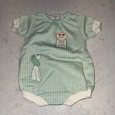 Pantalones cortos vintage Health-Tex bebé 6 meses dos piezas manga corta ¡Nuevos con etiquetas! Foto 1 de 4
