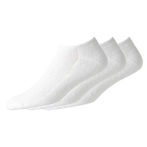 FootJoy ComfortSof Low Cut White 3-Pack Previous Season White Fits All - Picture 1 of 3