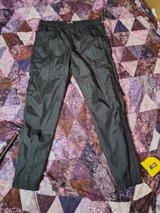 Vintage Prince Trainingshose Herren Med/Large schwarz Nylon Windbreaker 90er Tennis - Bild 1 von 9