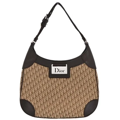 Bolso Hobo Christian Dior Marrón Beige Street Chic Trotter 01-RU-0046 135259 Foto 1 de 4