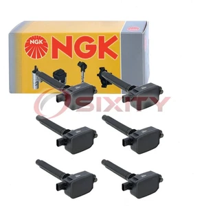 6 pc NGK Ignition Coils for 2016-2019 Dodge Durango 3.6L V6 Spark Plug Wire xu - Picture 1 of 5