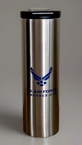 US Air Force 24 oz. Edelstahl Becher mit Deckel Militär Wehrmacht Becher NEU - Bild 1 von 7