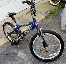 mongoose outer limit blue and silver