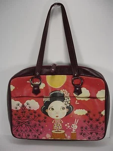 TOOKATA PEOPLE LEATHER 16" LAPTOP COMPUTER BRIEFCASE SHOULDER BAG - Picture 1 of 12