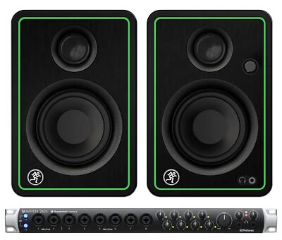 PRESONUS Quantum 2626 26x26 Thunderbolt 3 Recording Interface + Mackie Monitors - Image 1 of 4