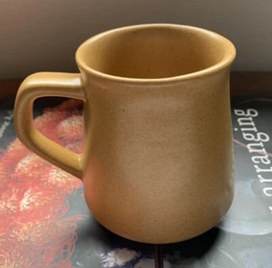 Govancroft Stoneware Coffee Tea Mug Dark Yellow/Mustard Scotland EUC - Picture 1 of 3