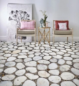 3D White Stone G1102 Floor WallPaper Murals Wall Print Decal AJ Honey 2023 - Picture 1 of 5