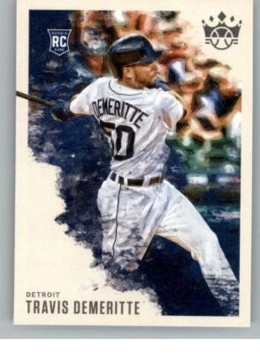 2020 Diamond Kings #85 Travis Demeritte RC (ref 132811) - Image 1 of 2