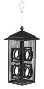 Perky-Pet Wildvogel 2 Pfund Metallgitter Fly-Thru Vogelfutterhaus 8 Anschlüsse - Bild 1 von 1