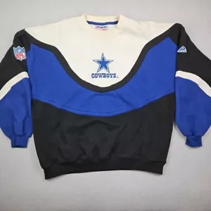Felpa vintage Dallas Cowboys Apex One Pro Line Wave anni '90 rara attesa Super Bowl XL - Foto 1 di 19