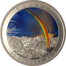 2016 Canada $20 Fine Silver Coin - Weather Phenomenon: Radiant Rainbow