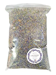 Boccioli di lavanda francese fiori essiccati naturali all'ingrosso super blu grado 250 g - Foto 1 di 3