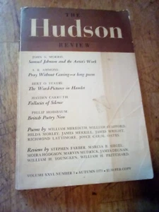 The Hudson Review Vol. XXVI, No. 3 Autumn 1973 Joyce Carol Oates - Bild 1 von 3