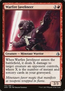 WARFIRE JAVELINEER x4 mtg NM-M Amonkhet 4 Unc - Picture 1 of 1