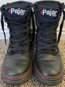 Pajar Canadá Botas Impermeables Cuero Invierno Nieve Negro Mujer Talla EU 38 US 7-7.5 - Imagen 1 de 9