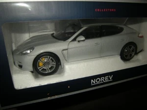 1:18 Norev Porsche Panamera Turbo Tipo 970 2009-2016 plata/plata en embalaje original - Imagen 1 de 1