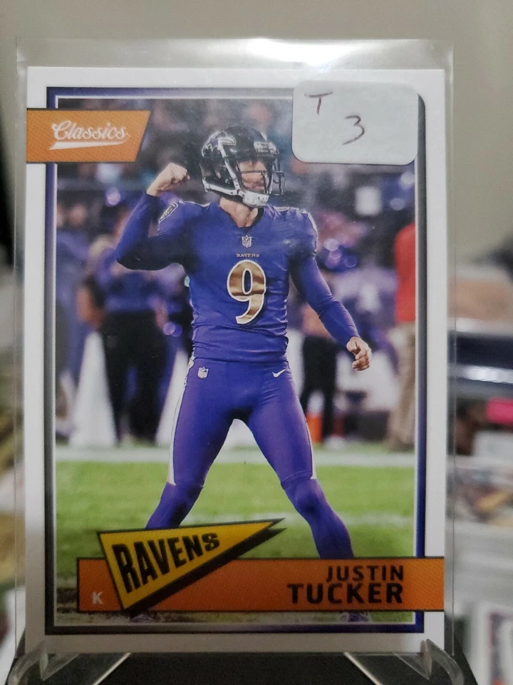 2018 Classics Baltimore Ravens Football Card #10 Justin Tucker - Image 1 of 1
