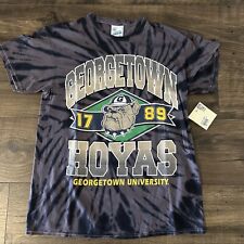 '47 Brand Mens Size Medium Vintage Tubular NCAA Georgetown Hoyas Tie Dye T-Shirt