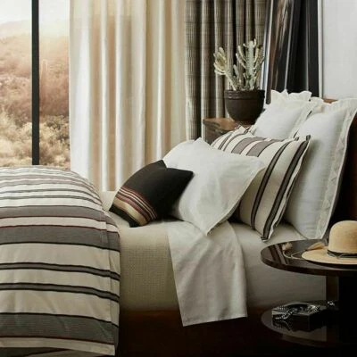 Fundas de Almohada RALPH LAUREN KING CERILLOS Emilia Crema Nuevas Plegadas de Fábrica Raras Foto 1 de 4